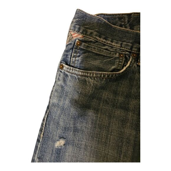 DENIM & SUPPLY Straight Leg Denim Jeans - Size 42 x 30 - Picture 5 of 12
